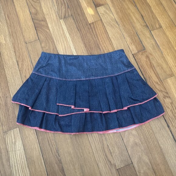 Lucky in Love Women's Skort Tennis Golf Blue Size S - Picture 1 of 6
